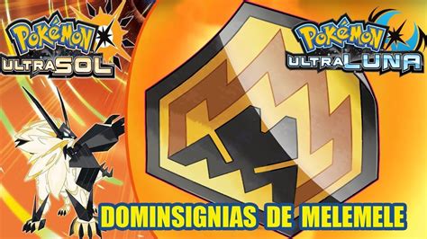 dominsignias pokemon ultrasol|Dominsignia